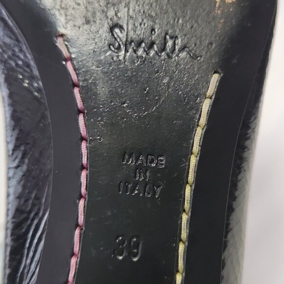 Paul Smith flats shoes size 39 EU black leather - Picture 12 of 12